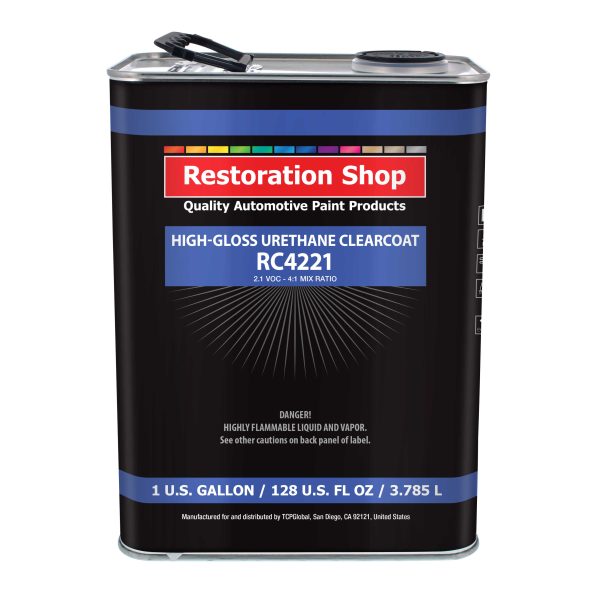 Low VOC High Gloss Urethane Clearcoat Gallon Kit for Basecoat Auto Paint System For Discount - Image 2