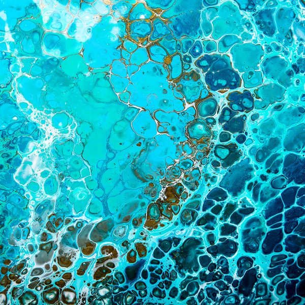 Professional Gloss Pouring Effects Medium, 64 oz. (Half-Gallon) - Improves Flow Consistency, Artist Techniques to Create Cell Effects, Mix with Art Acrylic Paint, Adjusts Viscosity For Cheap - Image 3